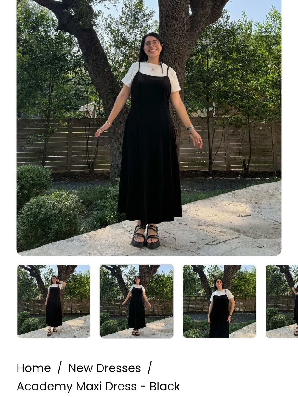 Shiny By Nature, Academy Maxi Velvet Dress With Slit - Black XXL